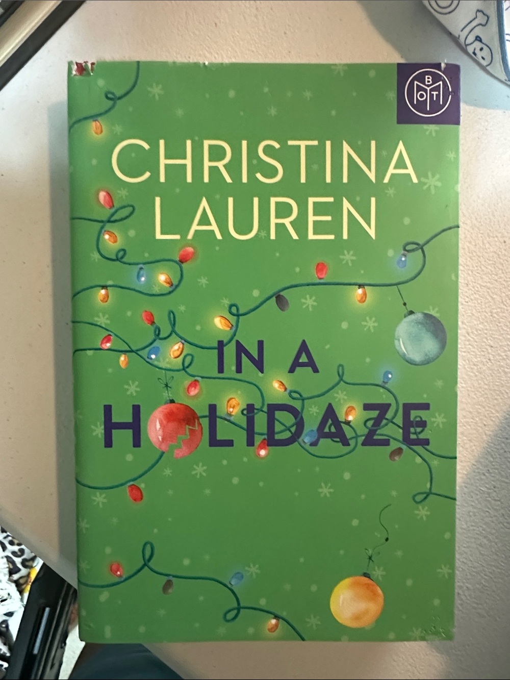 Christina Green Holiday String Lights Book Cover